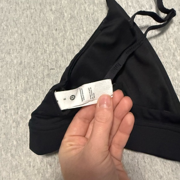 lululemon athletica Black and Purple Sports Bra - Picture 3 of 4